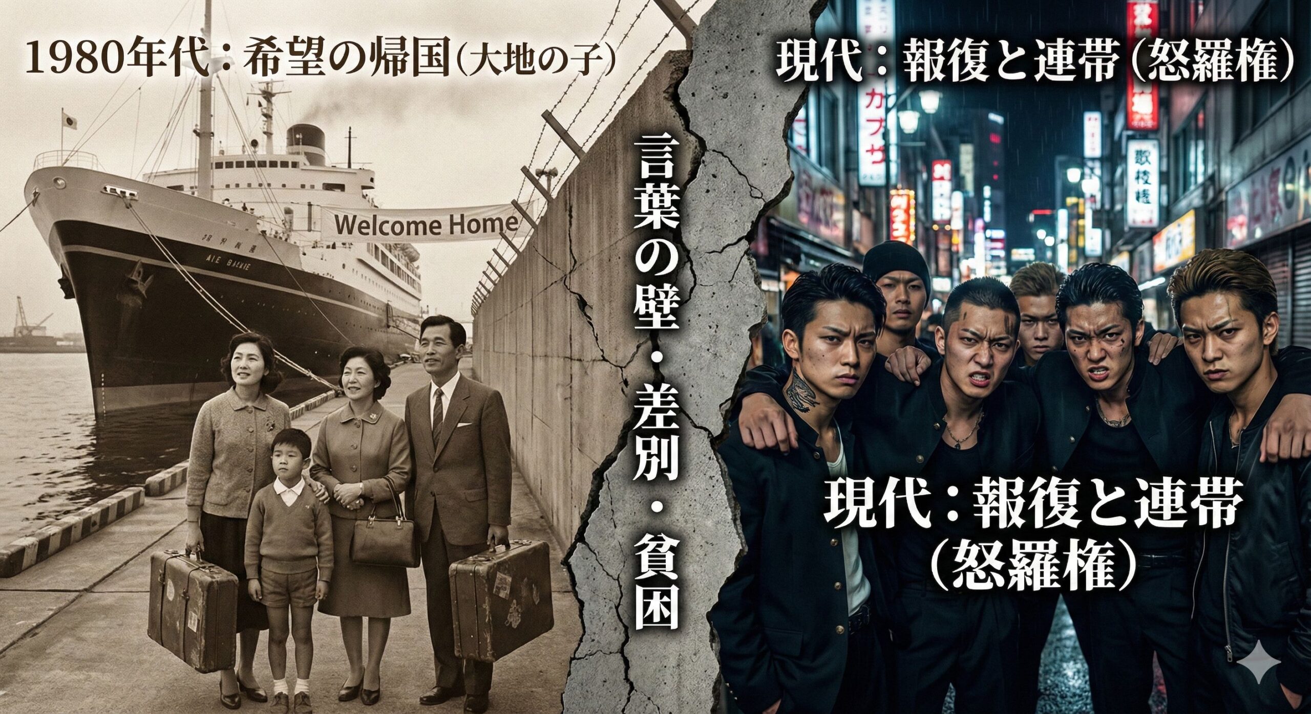 「大地の子」から「警視庁公安部青山望・報復連鎖」へ。なぜ怒羅権が生まれたのか